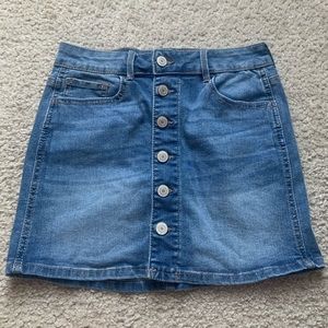 Big Girl Button up So Jean skirt
